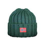Green Marabou Men Cap