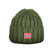Green Marabou Men Cap
