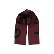 Red Virgin Wool Scarf