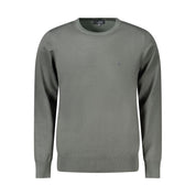Green Nylon Men Sweater