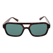 Brown Plastic Sunglasses