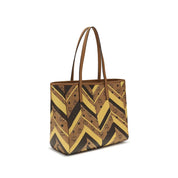 Multicolor Fabric Handbag