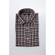 Multicolor Cotton Men Shirt