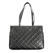 Nero Poliuretano Women Handbag