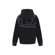 Black Elastane Sweatshirt
