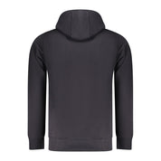 Blue Cotton Men's Hoodie