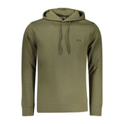 Green Cotton Sweatshirt