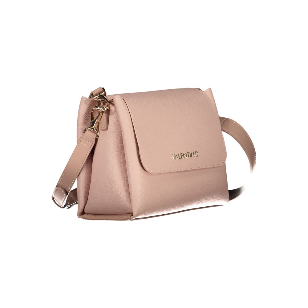 Pink Polyethylene Handbag