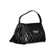 Black Polyurethane Women's Handbag