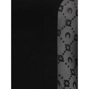 Black Fleece Wool Casual Dress