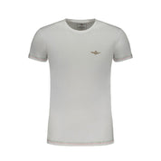 White Cotton Men's T-Shirt