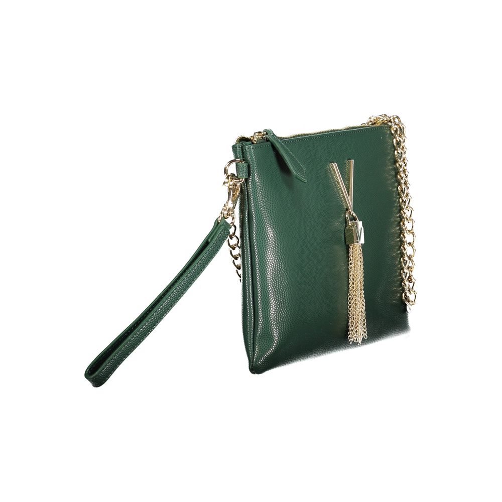 Green Polyethylene Women Handbag