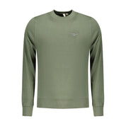 Green Cotton Men Sweater