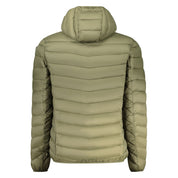 Green Polyamide Men Jacket
