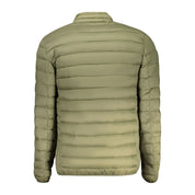 Green Polyamide Men Jacket