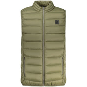Green Polyamide Men Jacket