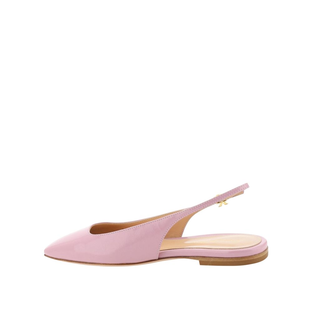 Multicolor Calfskin Ballet Flats