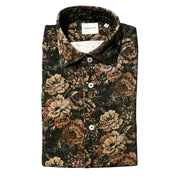 Multicolor Cotton Men Shirt