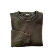 Green Cashmere Men Sweater
