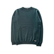 Green Cashmere Men Sweater