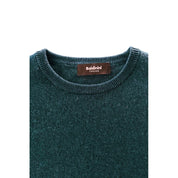 Green Cashmere Men Sweater