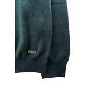 Green Cashmere Men Sweater