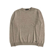 Beige Cashmere Men Sweater