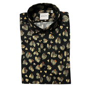 Multicolor Cotton Men Shirt
