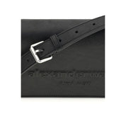 Black Calf Leather Bos Taurus Shoulder Bag