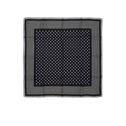 Navy Blue Silk Clutch Bag