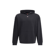 Black Cotton Sweatshirt