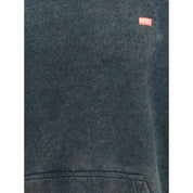 Black Polyester Sweatshirt