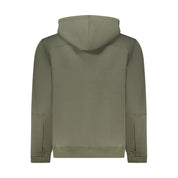 Green Cotton Men Sweater