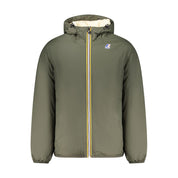 Green Polyamide Men Jacket