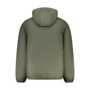 Green Polyamide Men Jacket