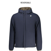 Green Nylon Men Reversible Jacket