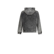 Gray Fabric Sweatshirt