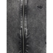 Gray Fabric Sweatshirt