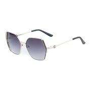 Gray Metal Sunglasses