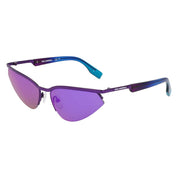 Purple Metal Sunglasses