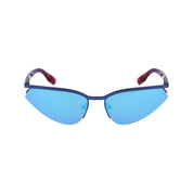 Blue Metal Sunglasses