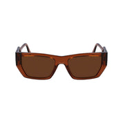 Brown Injected Sunglasses