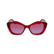 Red Acetate Sunglasses