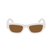 White Injected Sunglasses