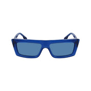 Blue Injected Sunglasses