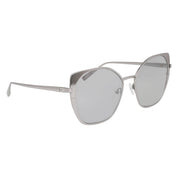 Gray Metal Sunglasses