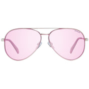 Gray Metal Sunglasses