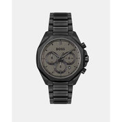 Black Stainless Steel Dress Watch