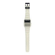 Beige Resin Digital Watch