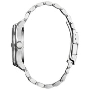 Gray Stainless Steel Dress Watch